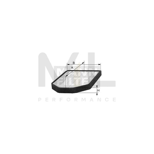 MANN-FILTER CUK 26 011-2 Pollen filter Activated Carbon Filter
