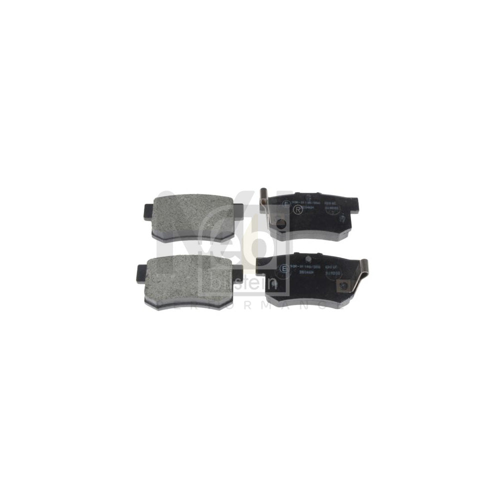Febi Bilstein 170289 Brake Pad Set Rear Axle, With Acoustic Wear Warning