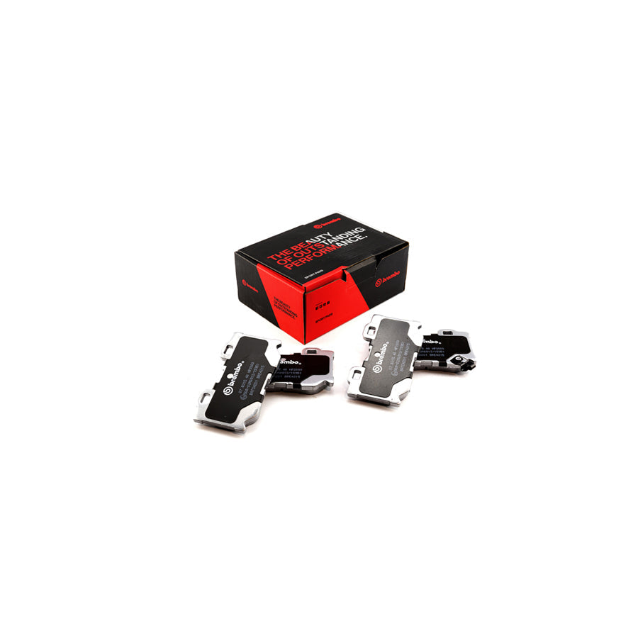 Brembo 07.B315.40 Infiniti Nissan Rear HP2 High Performance Brake Pad Set (Inc. FX, Q50, Q60, 370Z) | ML Performance US Car Parts