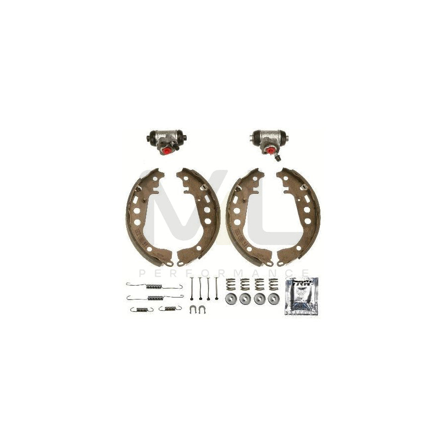 TRW Brake Kit BK1916 Brake Shoe Set with wheel brake cylinder | ML Performance Car Parts