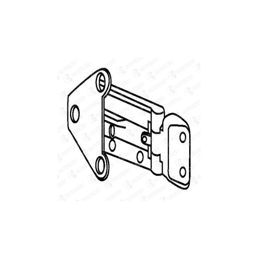 Covind D06/196 Door Hinge