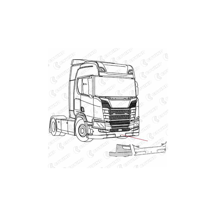 Covind R50/ 92 Cover, Bumper