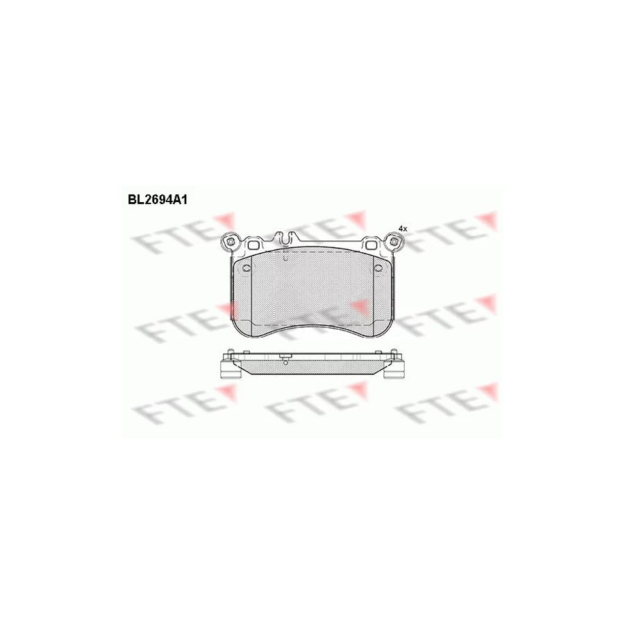 FTE Bl2694A1 Brake Pad Set