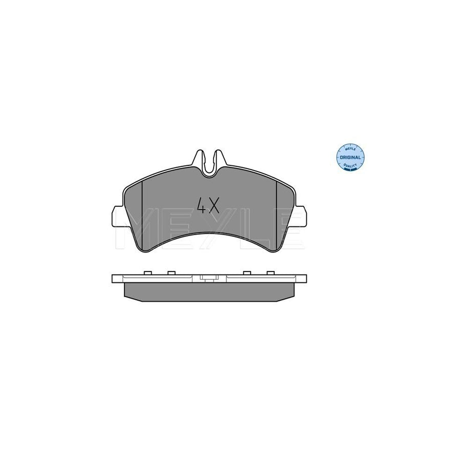 Meyle 025 292 1720 Brake Pad Set