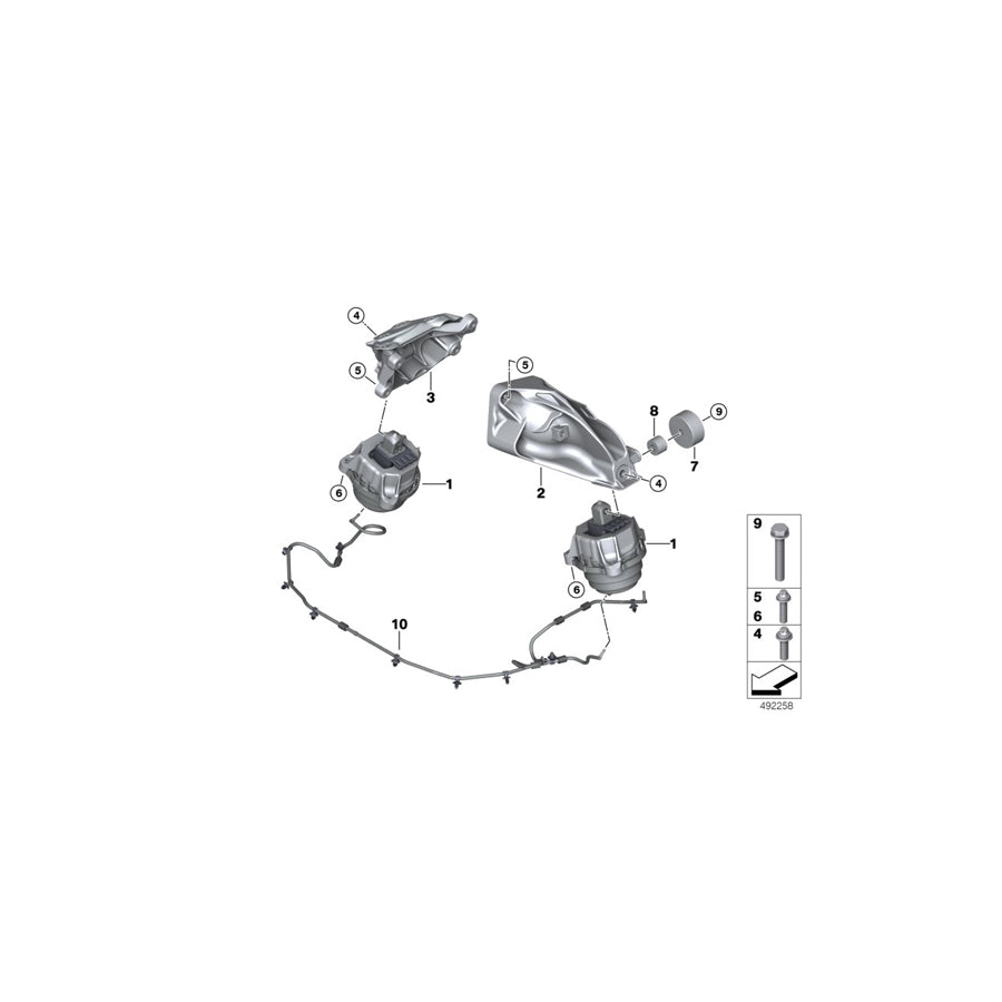 Genuine BMW 22116861592 G01 G02 Vacuum Pipe (Inc. X4 M40dX & X3) | ML Performance US Car Parts