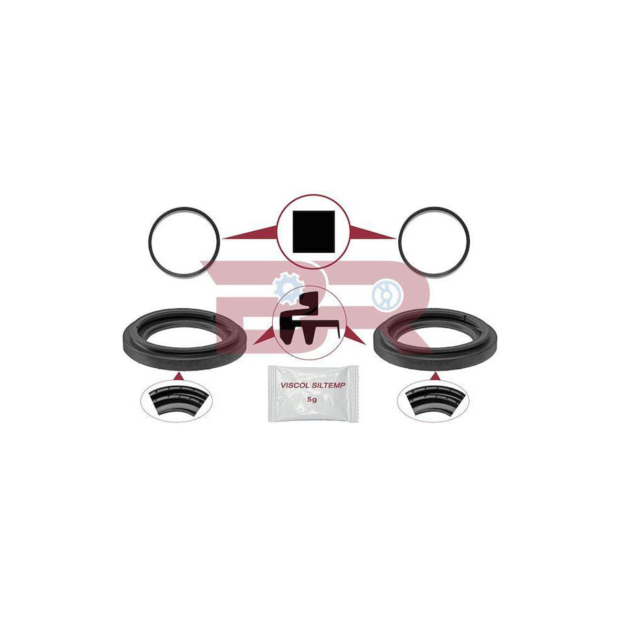 Botto Ricambi Brfr5883 Repair Kit, Brake Caliper