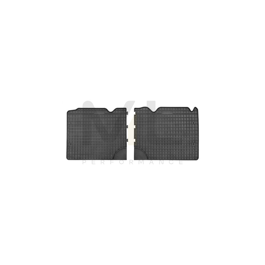 FROGUM Tailored 546924 Floor mat set for RENAULT Espace IV (JK) Elastomer, Rear, Quantity: 2, Black, (LHD)