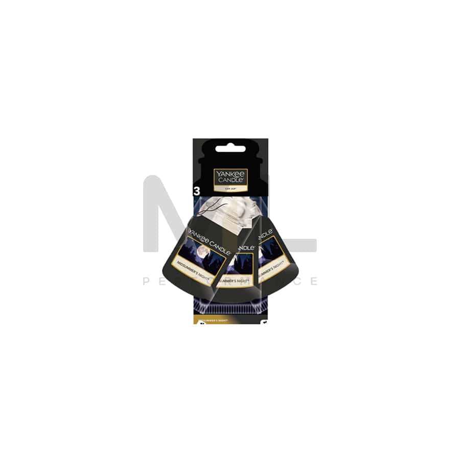 Yankee Candle Car Jar Bonus 3-Pack Car Air Freshener - Midsummers Night