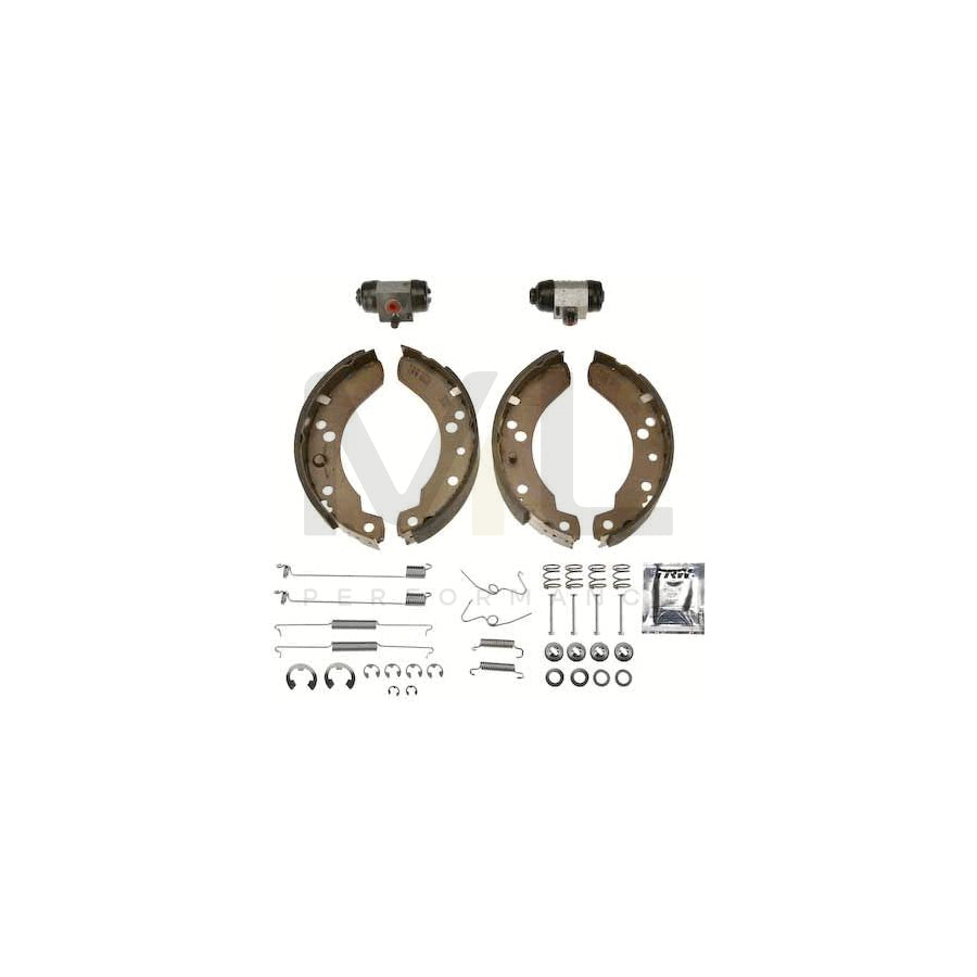 TRW Brake Kit BK1677 Brake Shoe Set for FORD TRANSIT with wheel brake cylinder | ML Performance Car Parts