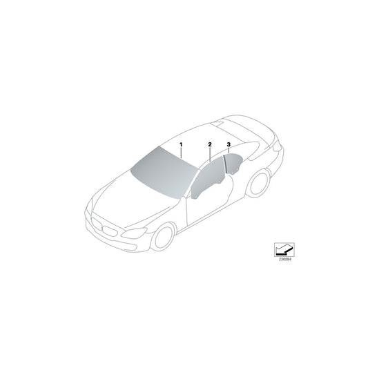 Genuine BMW 51317227338 Cover, Windshield (Inc. 640dX, 650i & 650iX 4.4) | ML Performance US