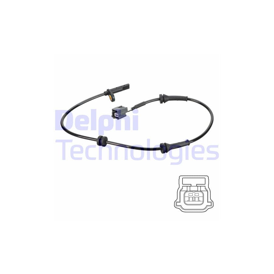 Delphi Ss20796 Abs Sensor