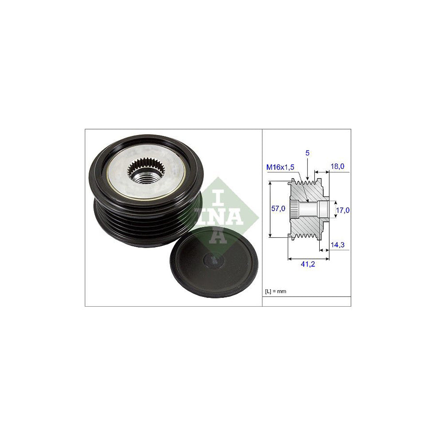 Ina 535 0248 10 Alternator Freewheel Clutch | ML Performance US Car Parts