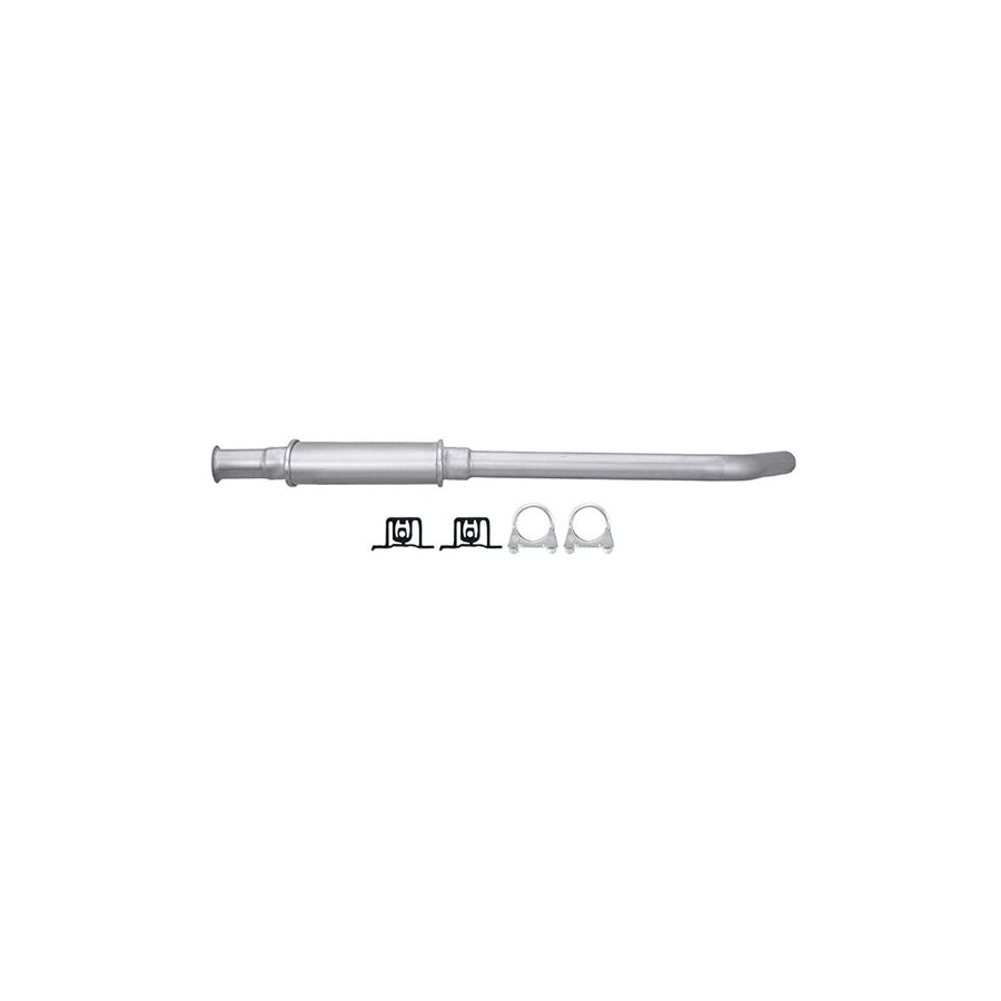 Hella 8LC 366 026-201 Middle Silencer