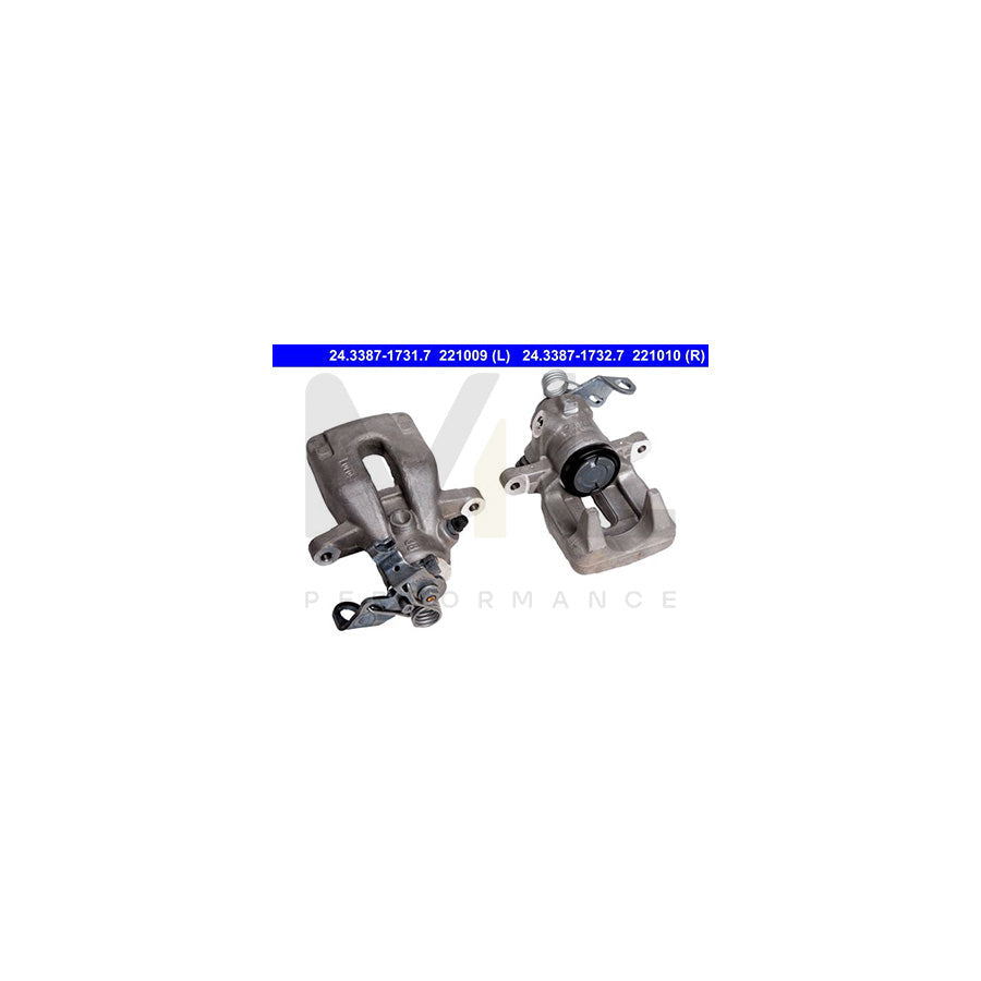ATE 24.3387-1731.7 Brake Caliper without holder