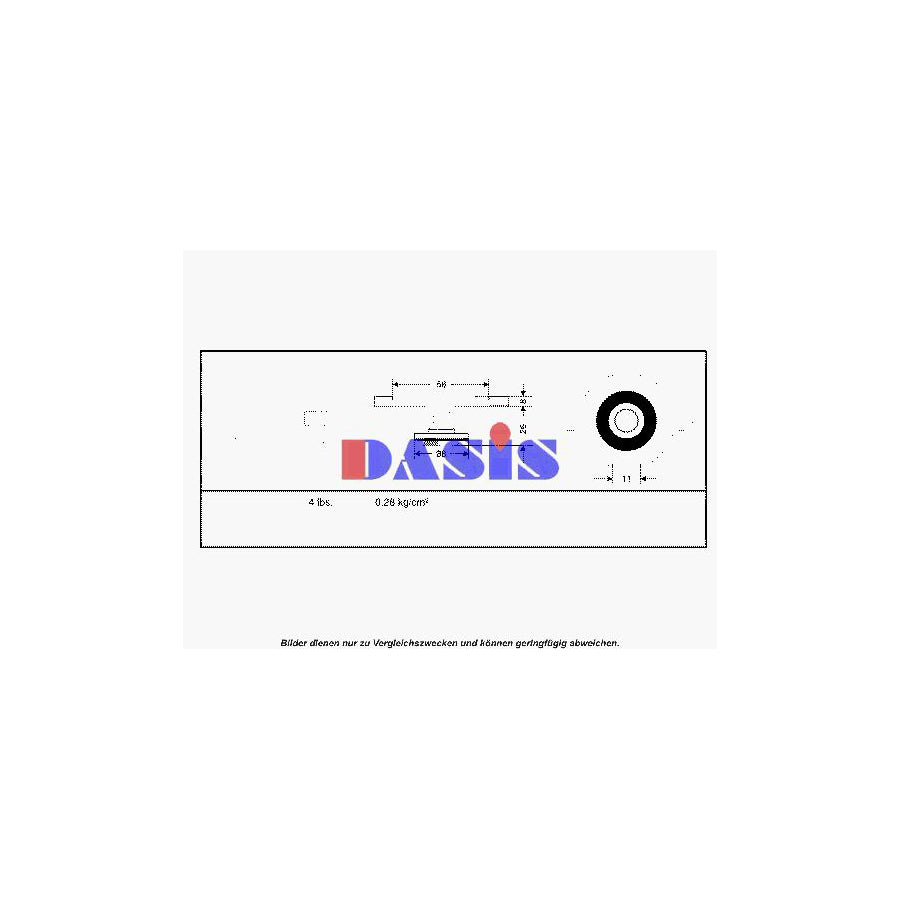 AKS Dasis 751654N Radiator Cap