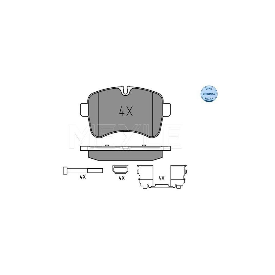 Meyle 025 292 3221 Brake Pad Set For Iveco Daily