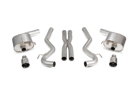 Scorpion SFDS086 Ford Mustang 5.0 V8 GT Non-Resonated Cat-Back System  | ML Performance US US