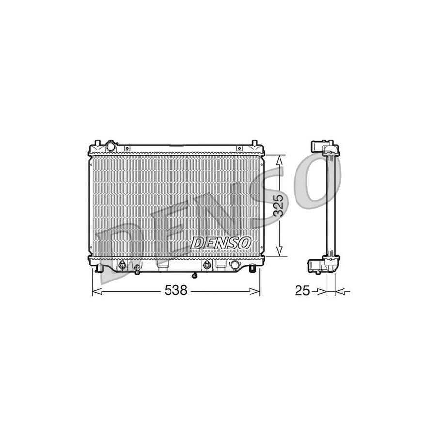DENSO DRM44017 Engine Radiator