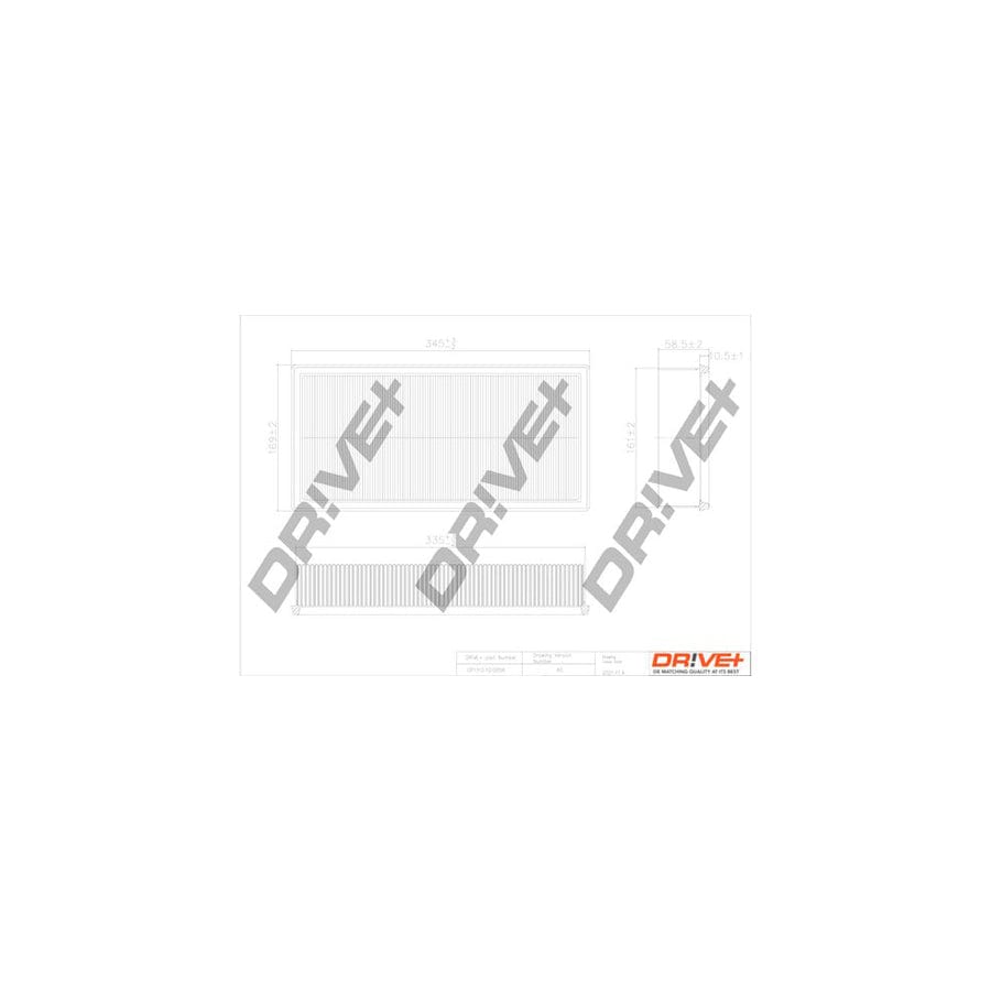 Dr!Ve+ Dp1110.10.0059 Air Filter