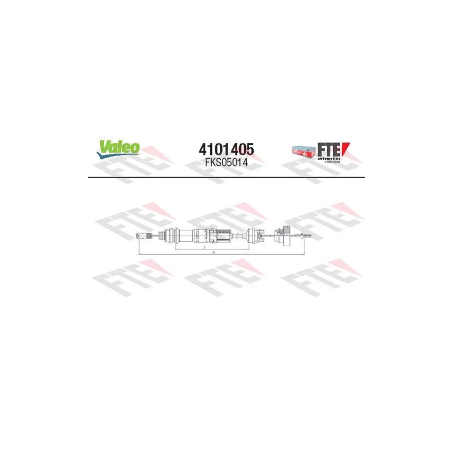 FTE 4101405 Clutch Cable