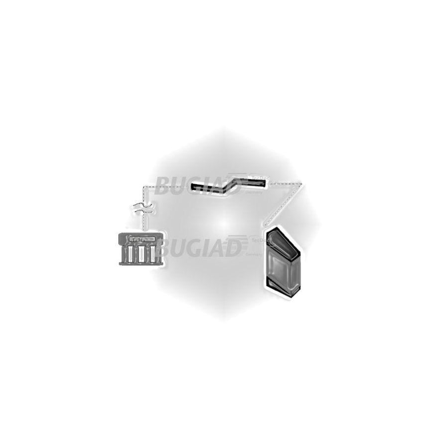BUGIAD 86603 Charger Intake Hose for Audi A4