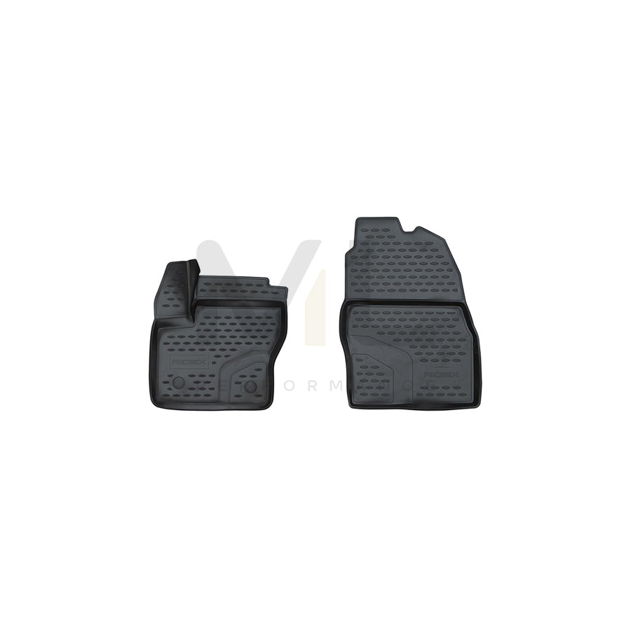 RIDEX 215A0932 Floor mat set for FORD Tourneo Connect / Grand Tourneo Connect V408 Estate Elastomer, Black