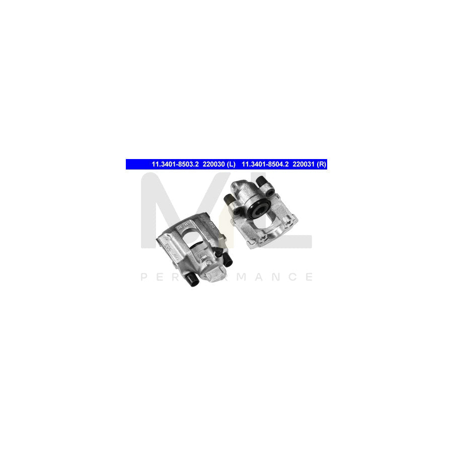 ATE 11.3401-8504.2 Brake Caliper for BMW 5 Touring (E34) without holder