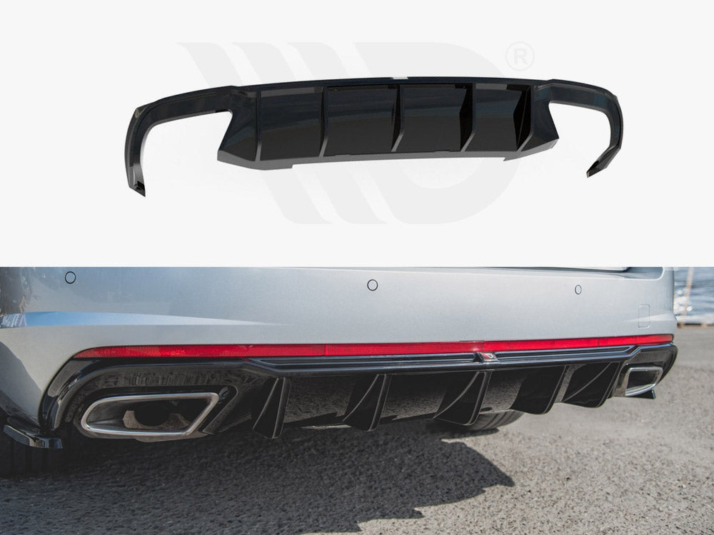 Maxton Design SK-OC-3-RS-RS2T+RS2RT-ON Rear Valance V2 Skoda Octavia Rs MK3 / MK3 Fl Hatchback / Estate (petrol) | ML Performance US Car Parts