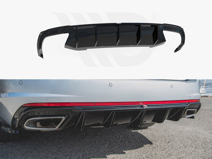 Maxton Design SK-OC-3-RS-RS2T+RS2RT-ON Rear Valance V2 Skoda Octavia Rs MK3 / MK3 Fl Hatchback / Estate (petrol) | ML Performance US Car Parts