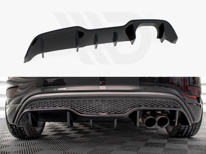 Maxton Design FO-FI-7F-ST-5D-RS1T Rear Valance Ford Fiesta ST (5 Door Version) MK7 Facelift | ML Performance UK Car Parts