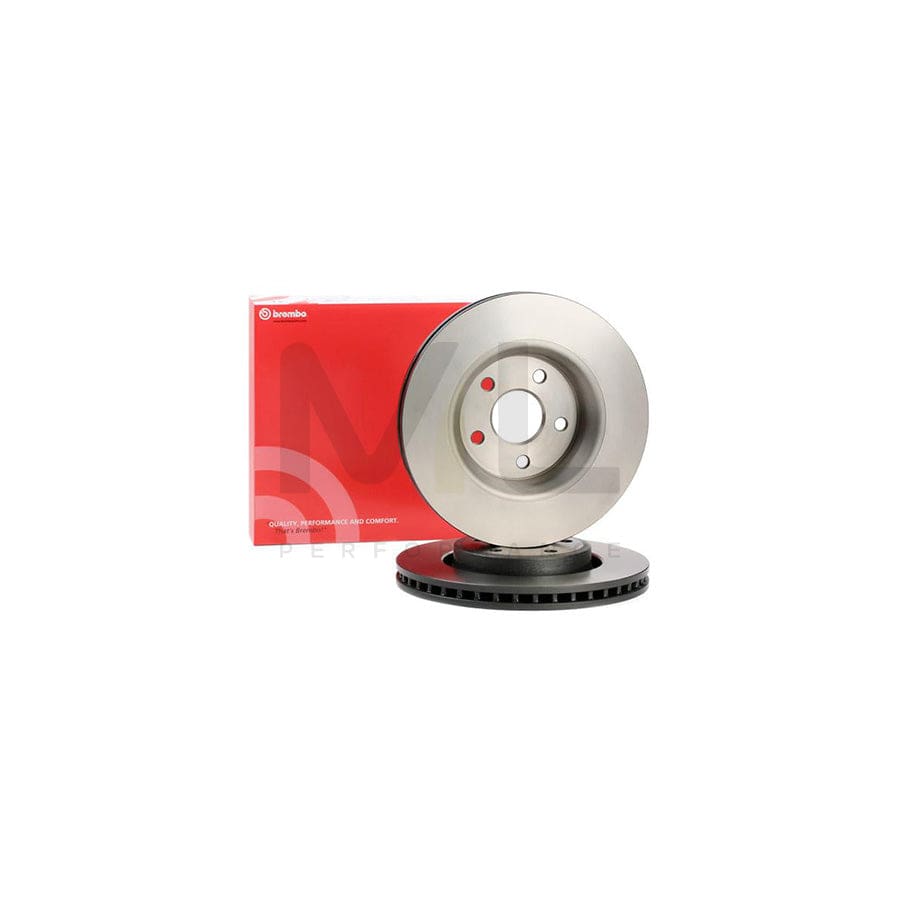 BREMBO COATED DISC LINE 09.N236.11 Brake Disc for JEEP Grand Cherokee IV (WK, WK2) Internally Vented, Coated | ML Performance Car Parts