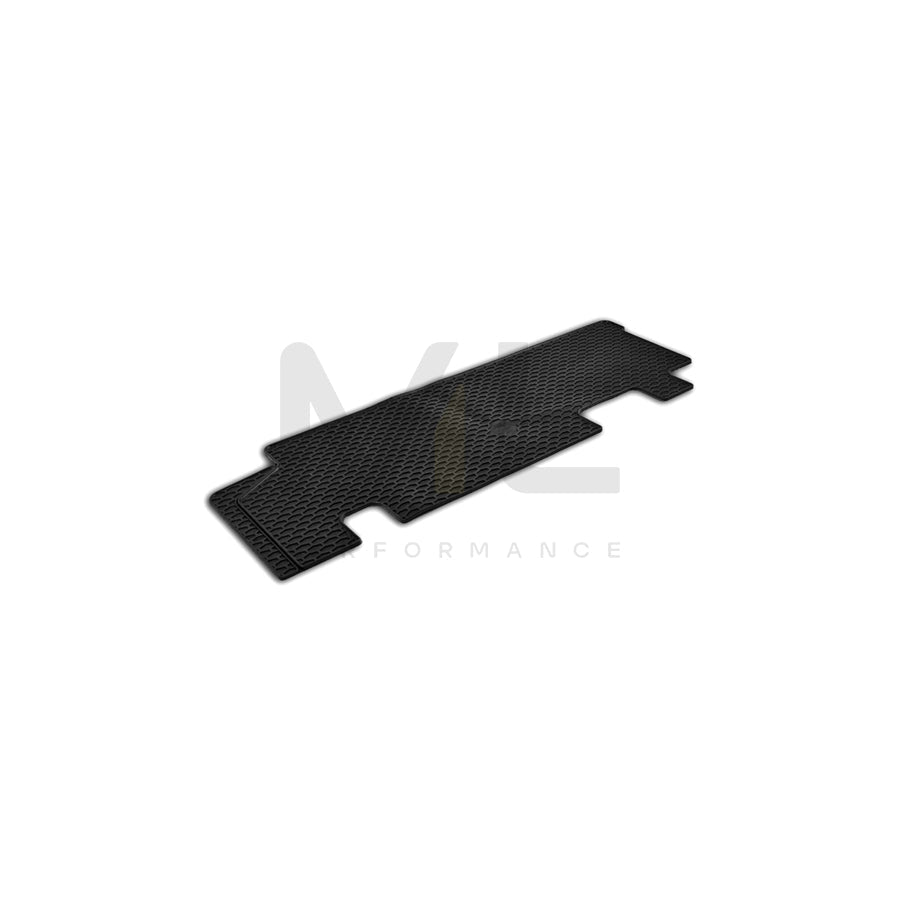WALSER RubberLine 50865 Floor mat set Elastomer, Rear, Black