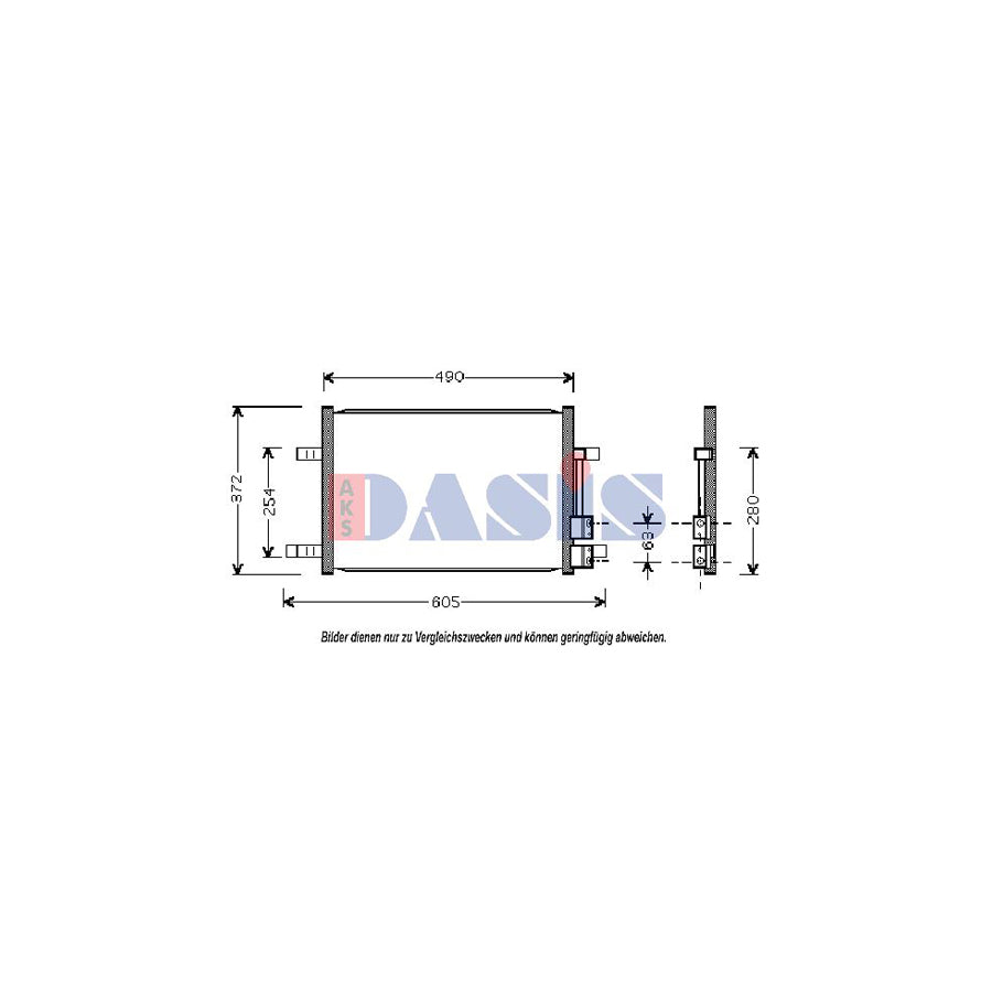AKS Dasis 092026N Air Conditioning Condenser