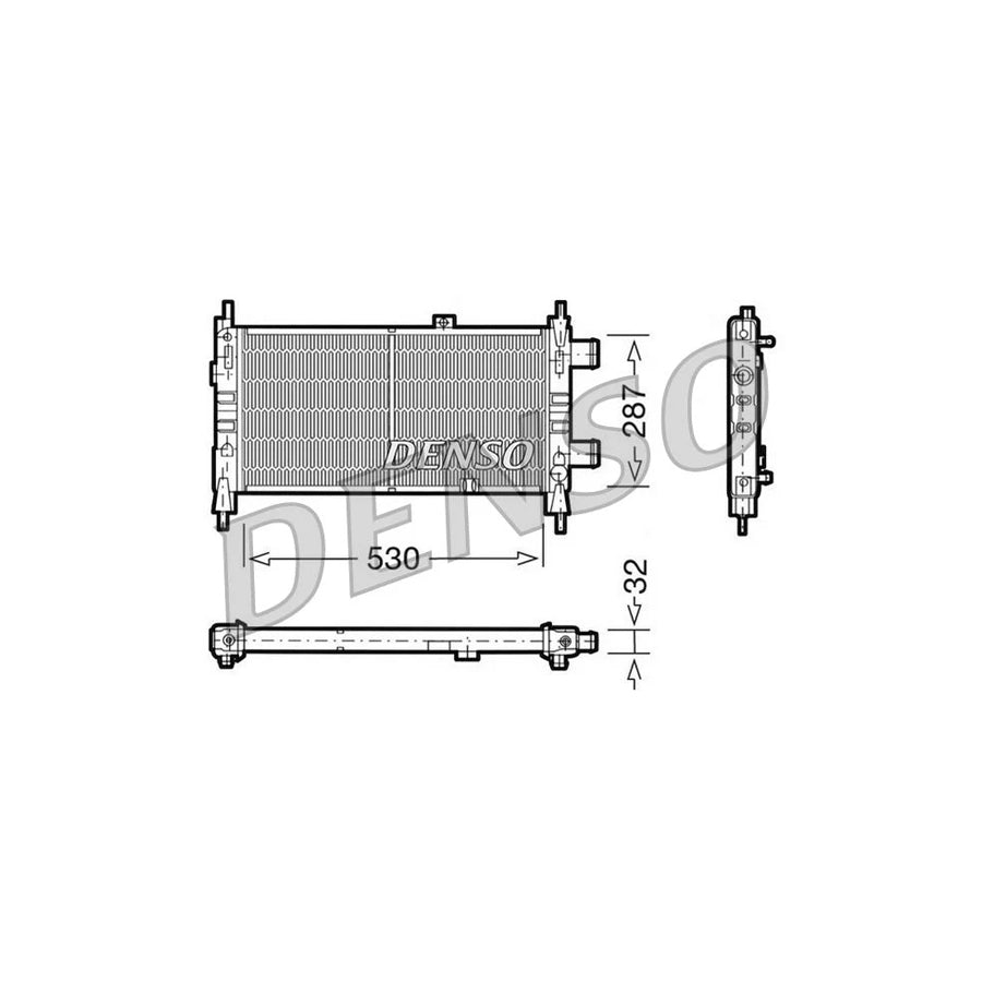 DENSO DRM20065 Engine Radiator