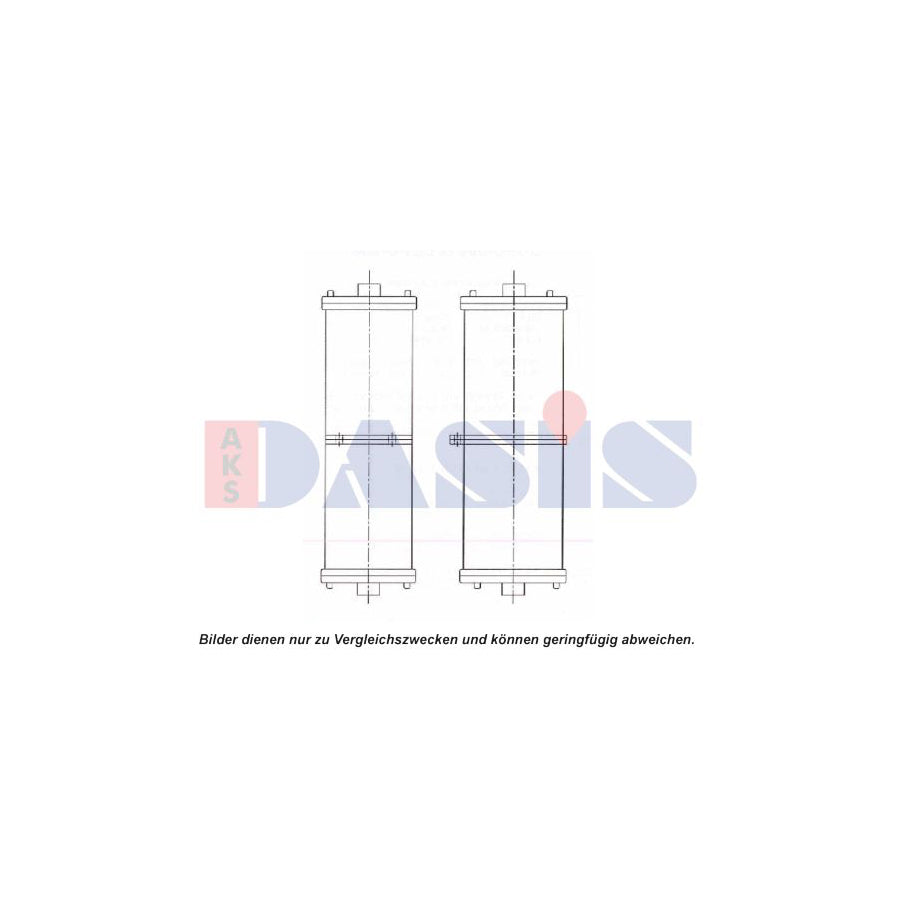 AKS Dasis 450187N Engine Radiator