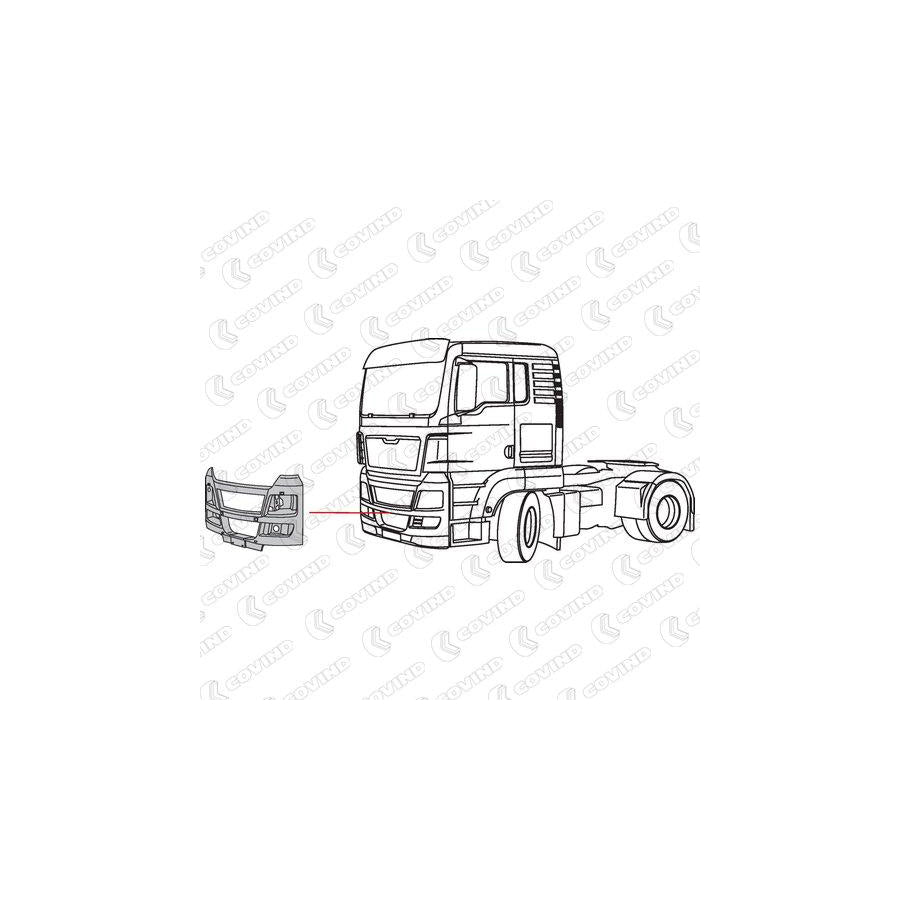 Covind Tgs/105 Bumper