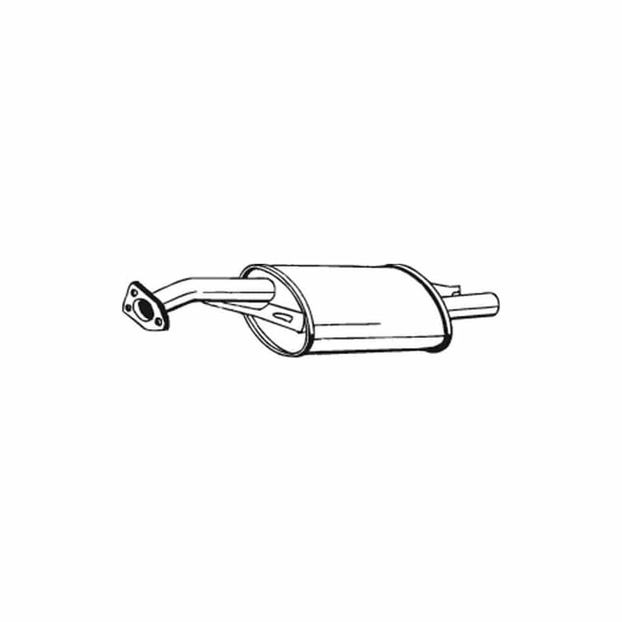 Bosal 177-681 Rear Silencer for Mitsubishi Lancer