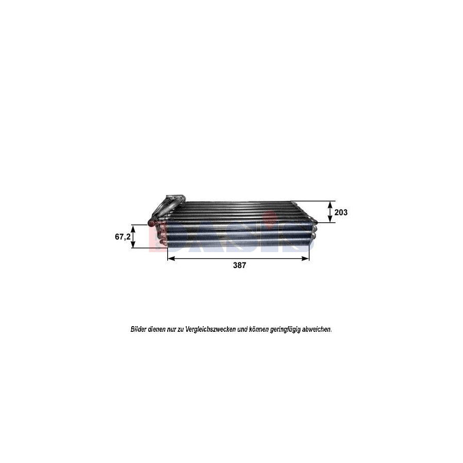 AKS Dasis 820197N Air Conditioning Evaporator
