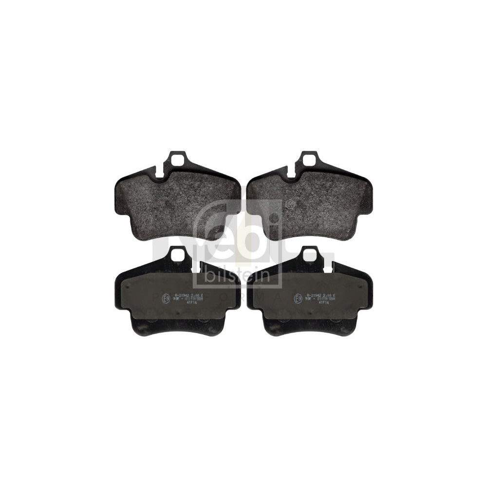 Febi Bilstein 116178 Brake Pad Set Rear Axle