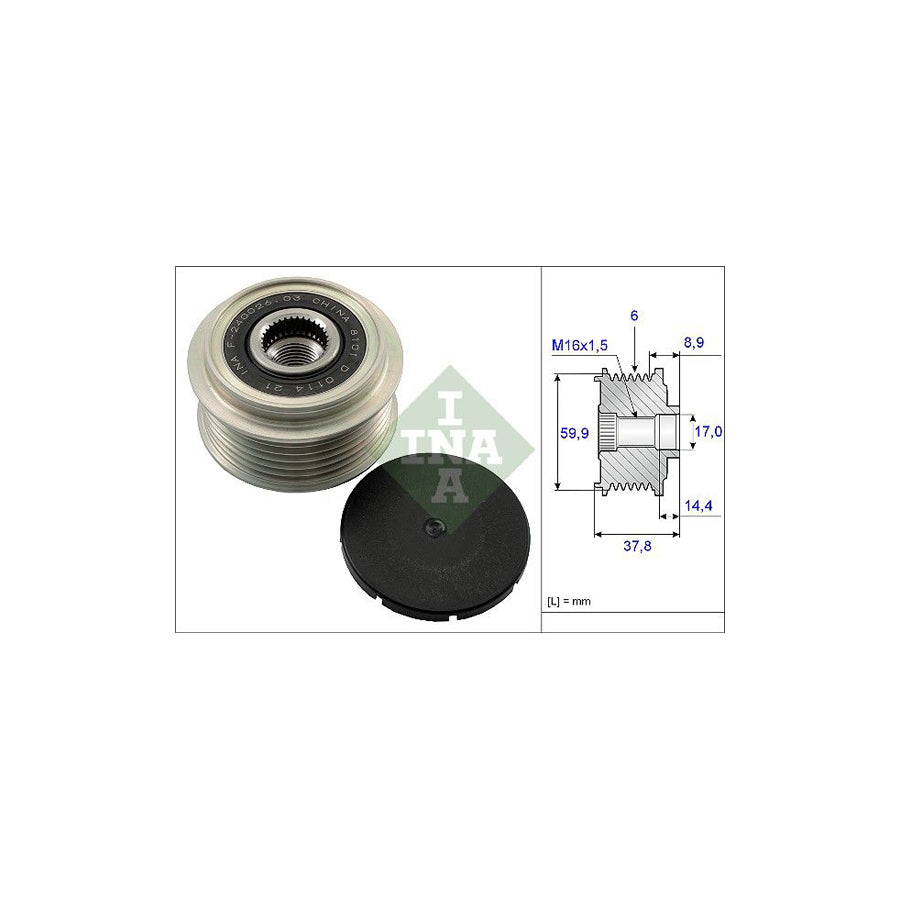Ina 535 0135 10 Alternator Freewheel Clutch | ML Performance US Car Parts