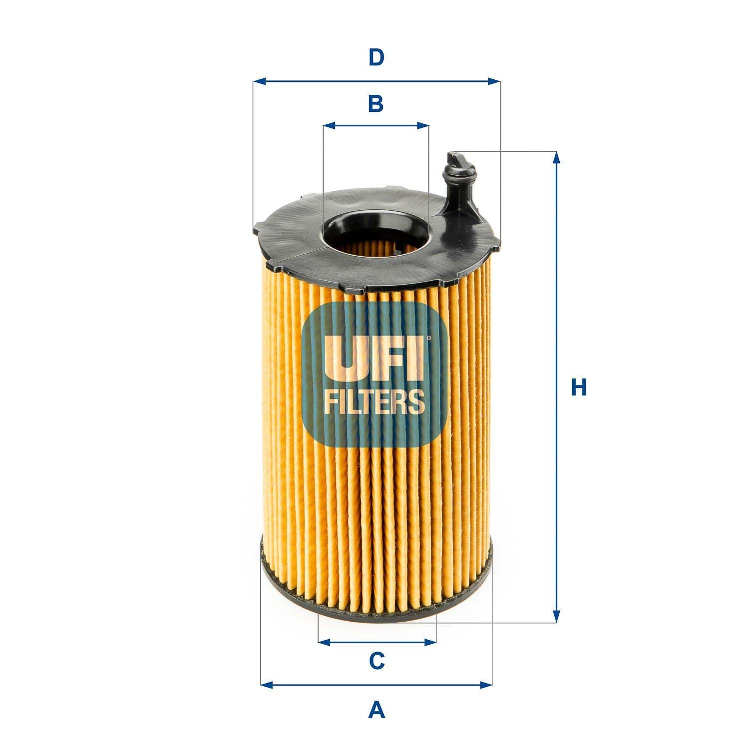 UFI 25.141.00 Oil Filter