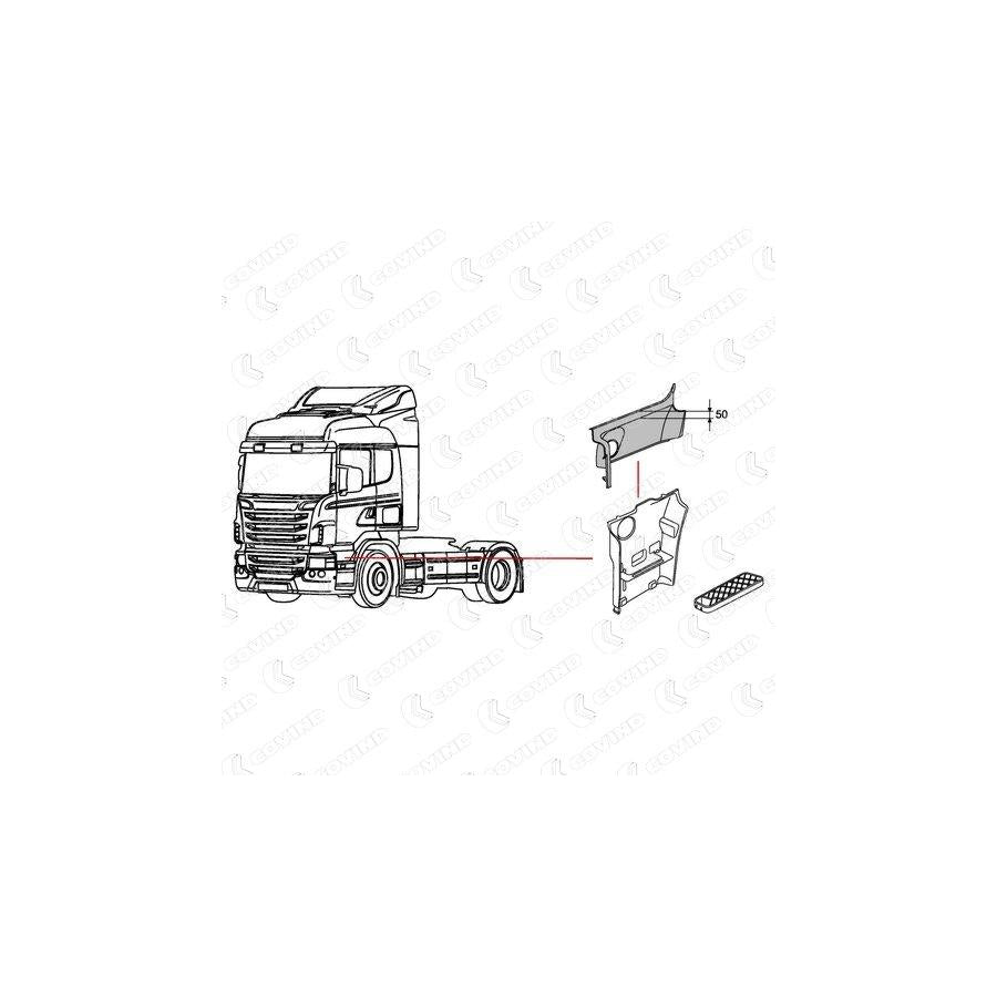 Covind 146/233 Rocker Panel
