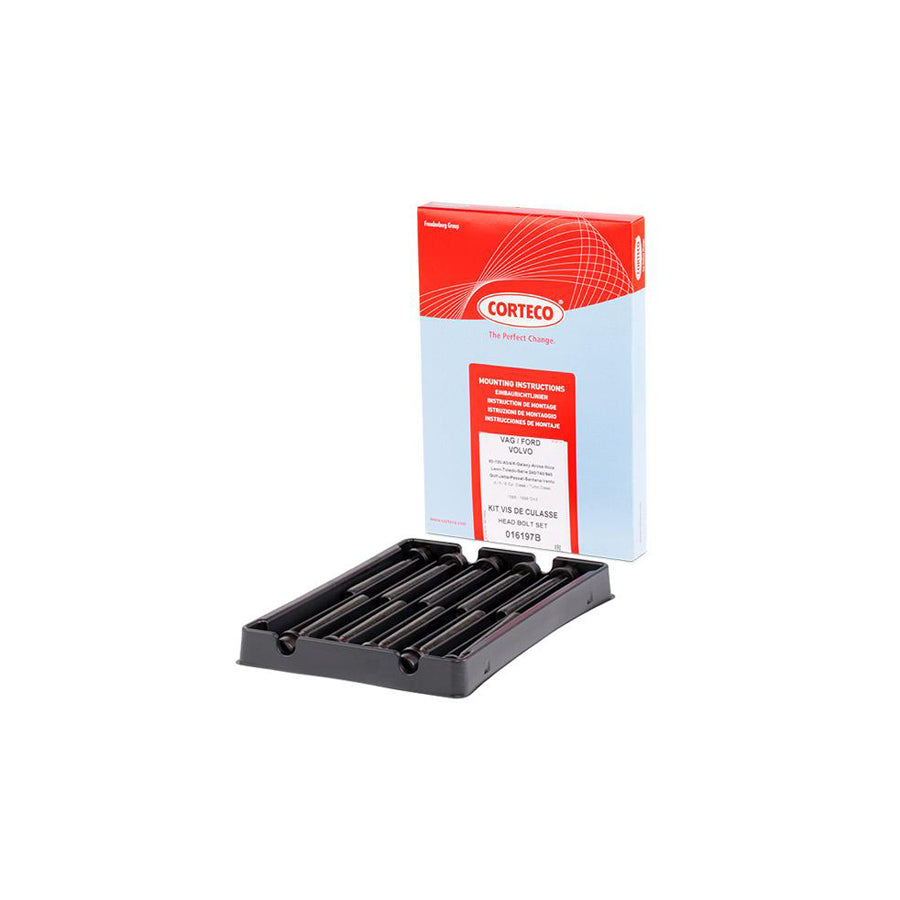 Corteco 016197B Bolt Kit, Cylinder Head
