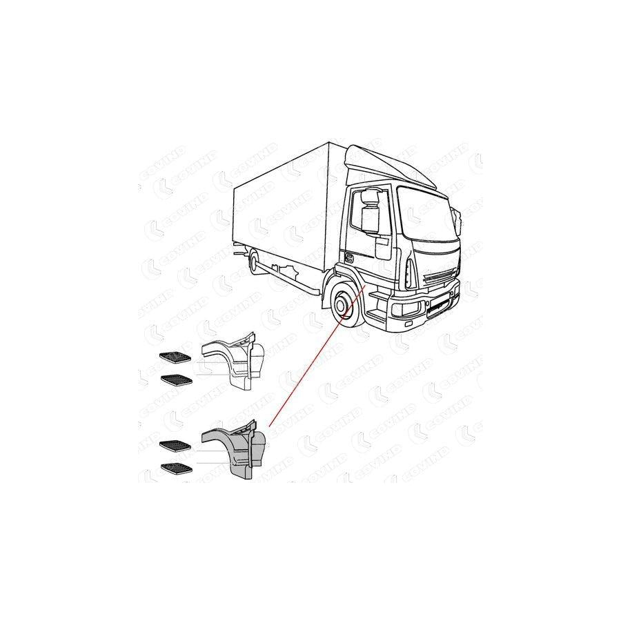 Covind 125/200 Rocker Panel