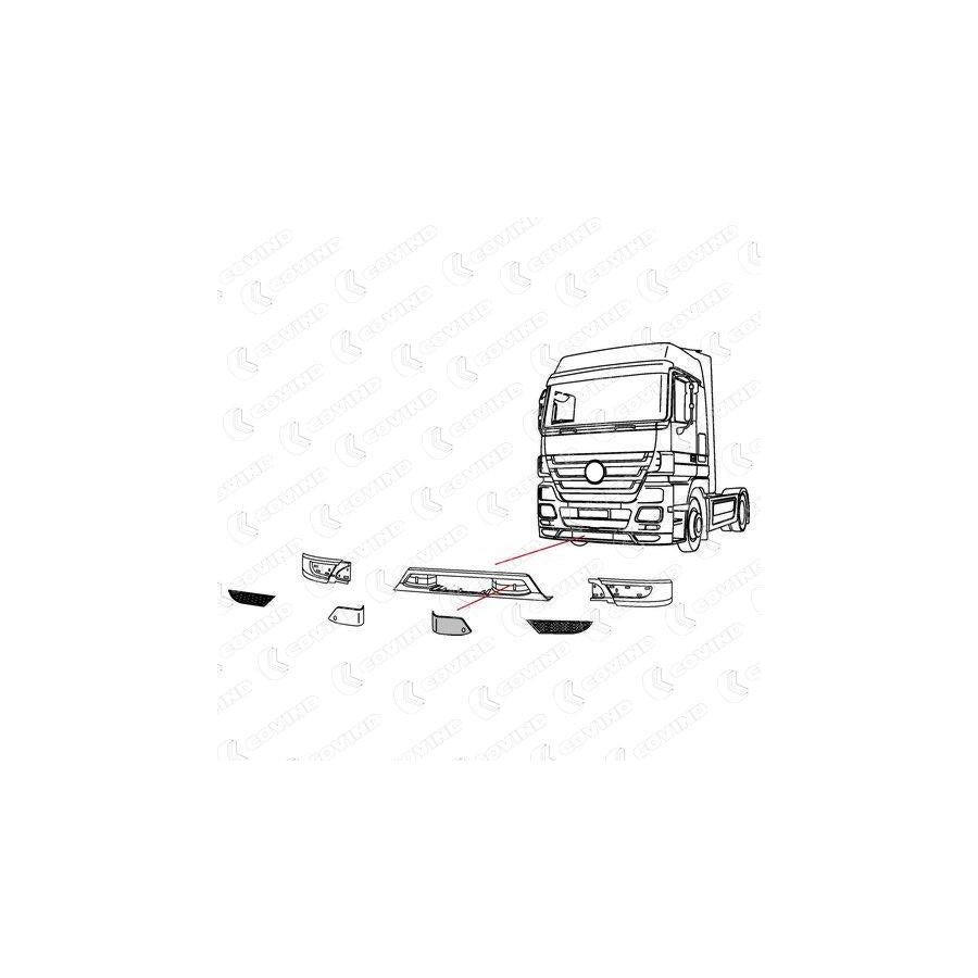 Covind 943/114 Cover, Bumper