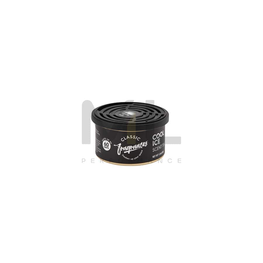 Designer Fragrances Scent Tin Car Air Freshener - Cool Ice