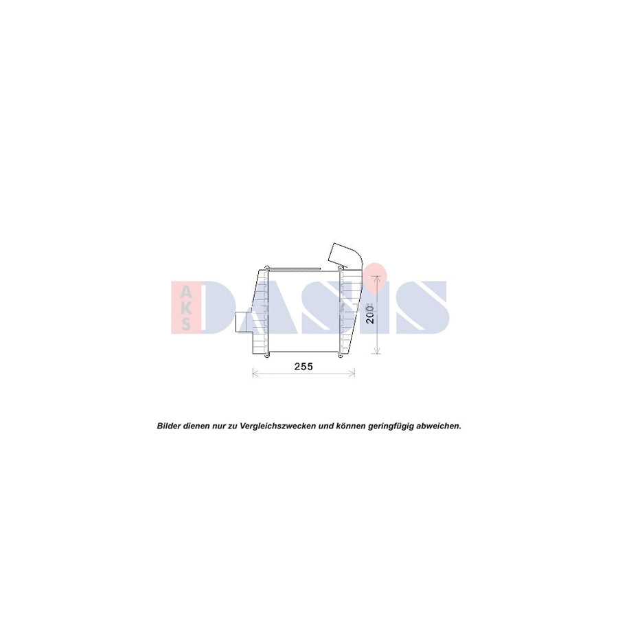 AKS Dasis 517013N Intercooler for Hyundai Trajet (Fo)