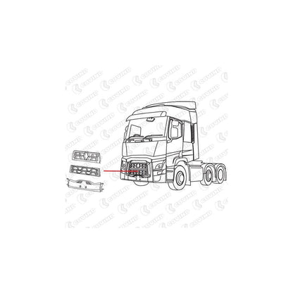 Covind Rrt/155 Radiator Grille