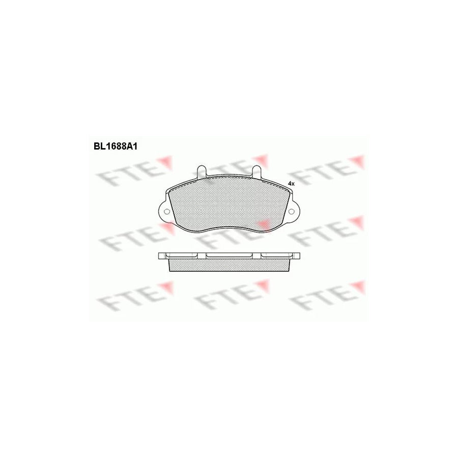 FTE 9010300 Brake Pad Set