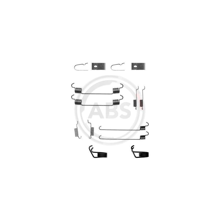 A.B.S. 0799Q Accessory Kit, Brake Shoes for MAZDA 323